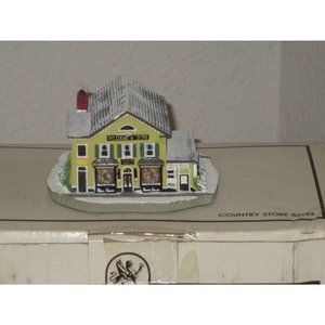 Norman Rockwell's Main Street # 82124 Country Store Landmark Sculptures New Box